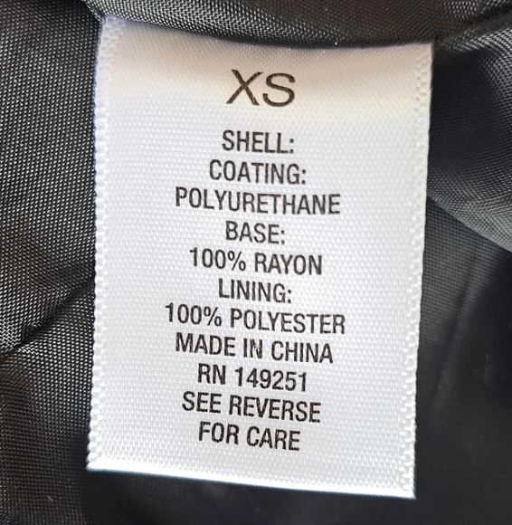 Baccini | Studded Leather Jacket | Size: Extra Small - Picture 7 of 8